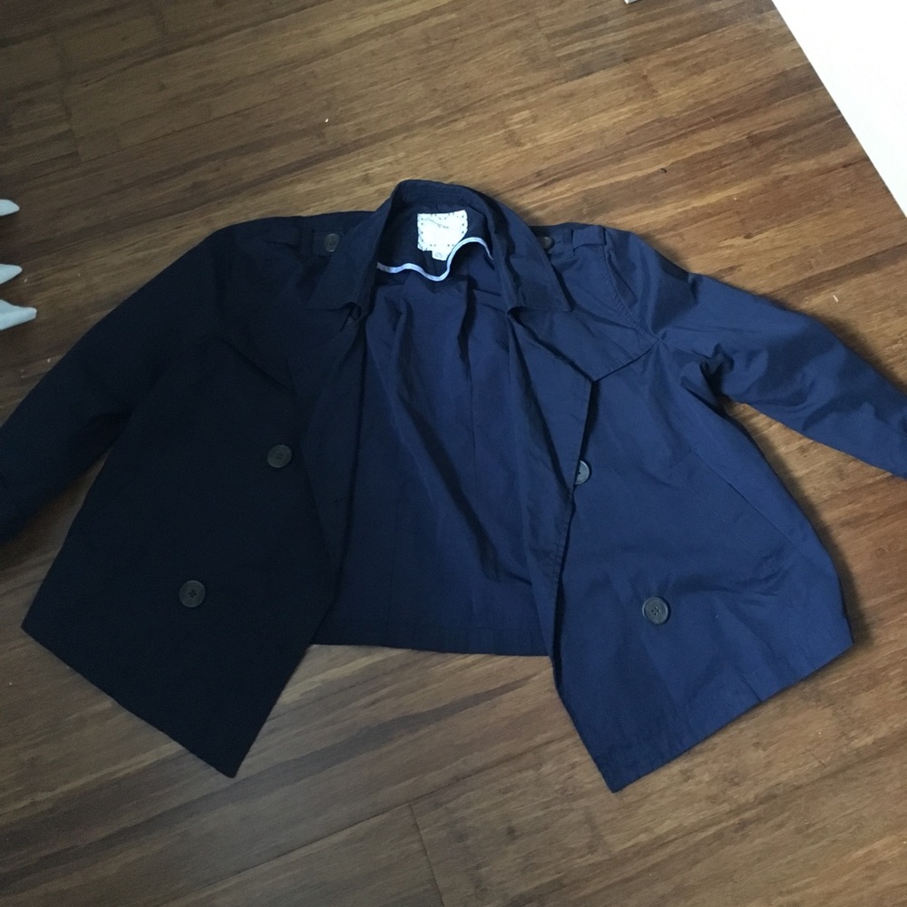 Forever 21 navy jacket/coat
